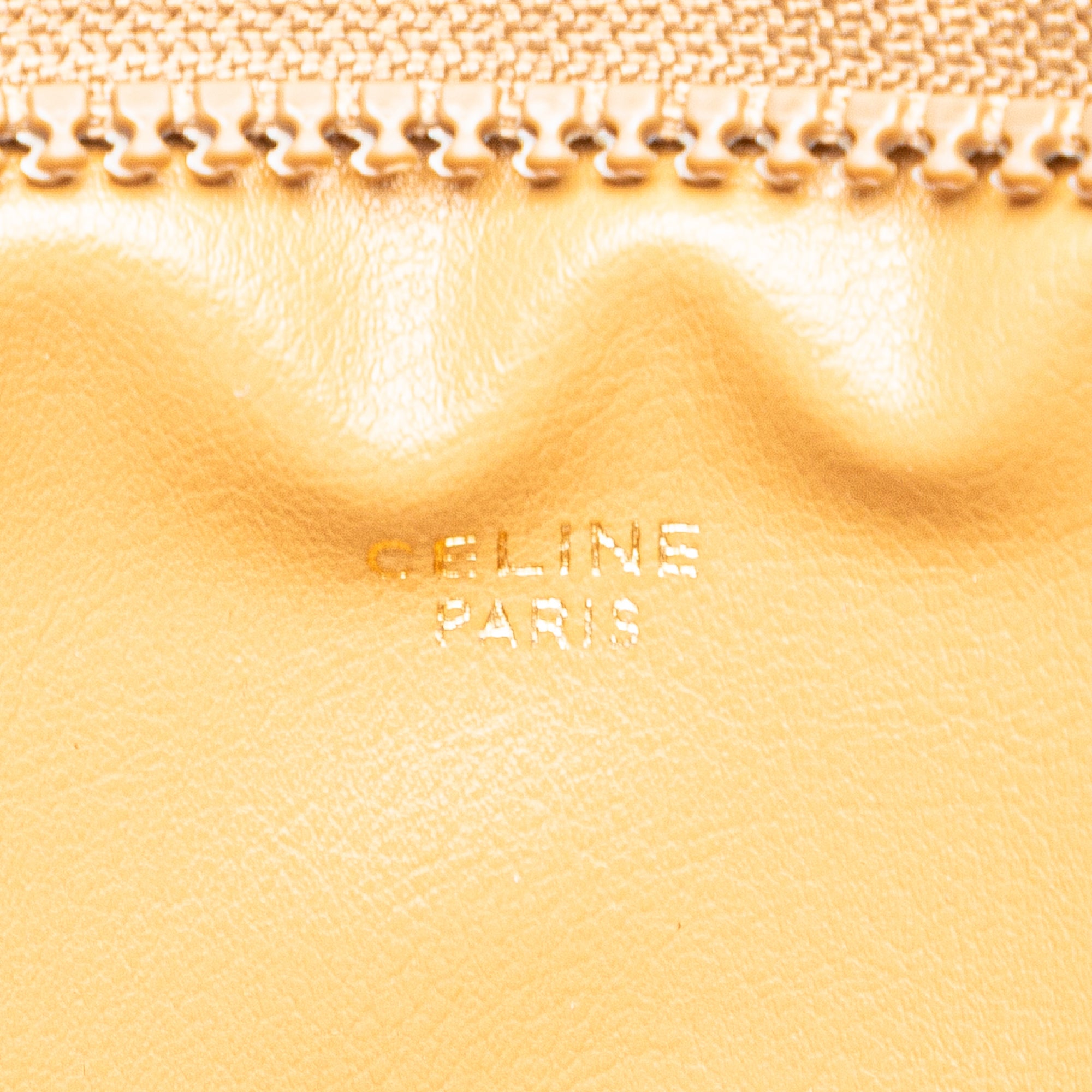 Macadam Coated Canvas Clutch
