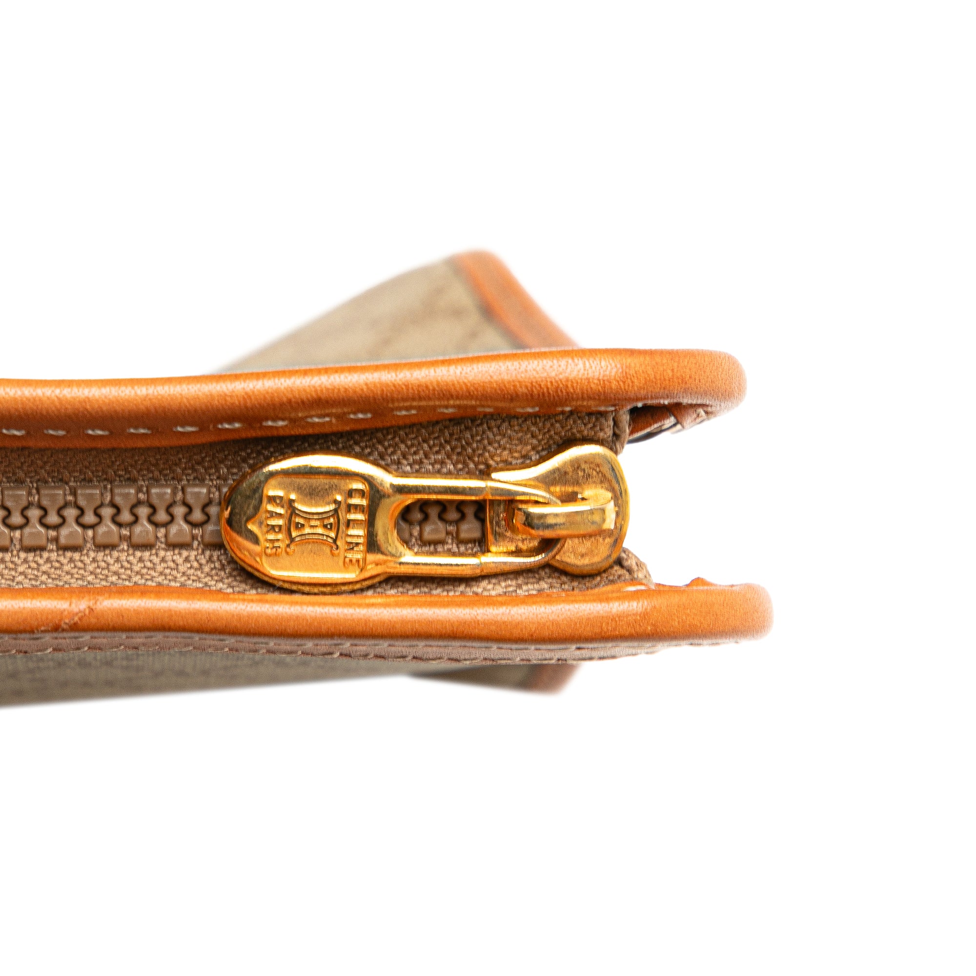 Macadam Coated Canvas Clutch