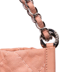 Small Iridescent Calfskin Sea Hit Tote