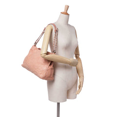 Small Iridescent Calfskin Sea Hit Tote