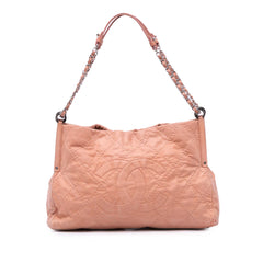 Small Iridescent Calfskin Sea Hit Tote