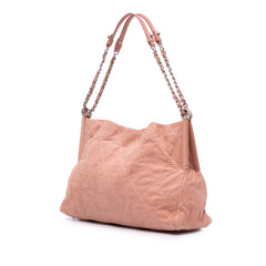 Small Iridescent Calfskin Sea Hit Tote