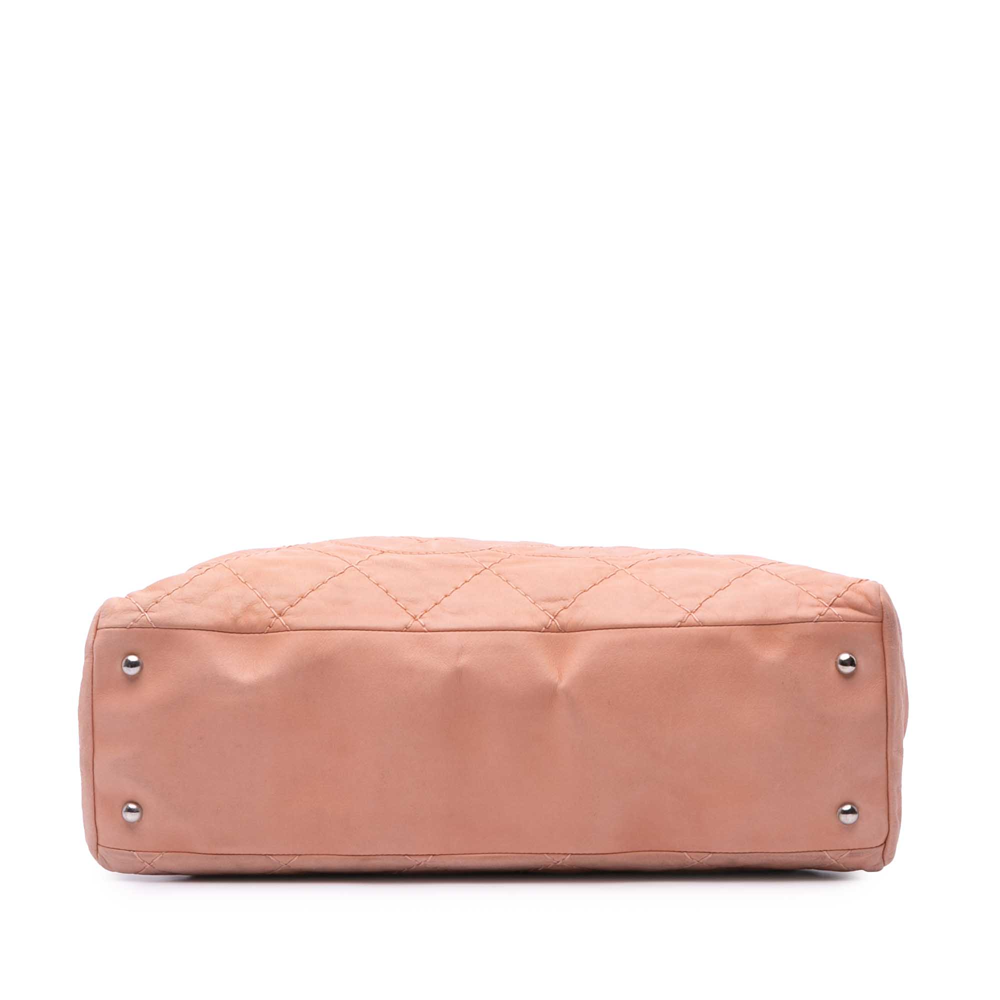 Small Iridescent Calfskin Sea Hit Tote