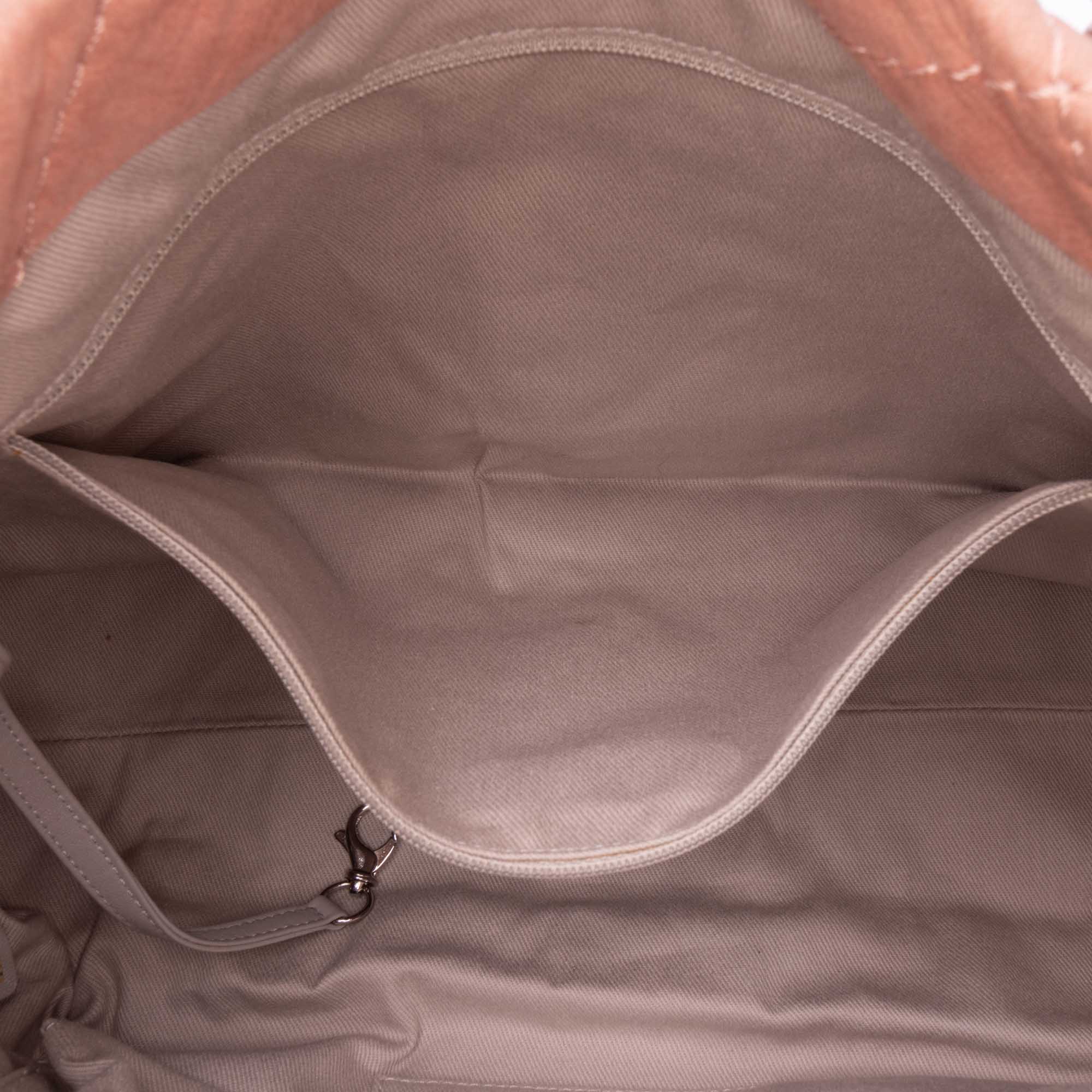 Small Iridescent Calfskin Sea Hit Tote