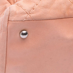 Small Iridescent Calfskin Sea Hit Tote