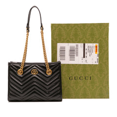 GG Marmont Matelasse Leather Tote