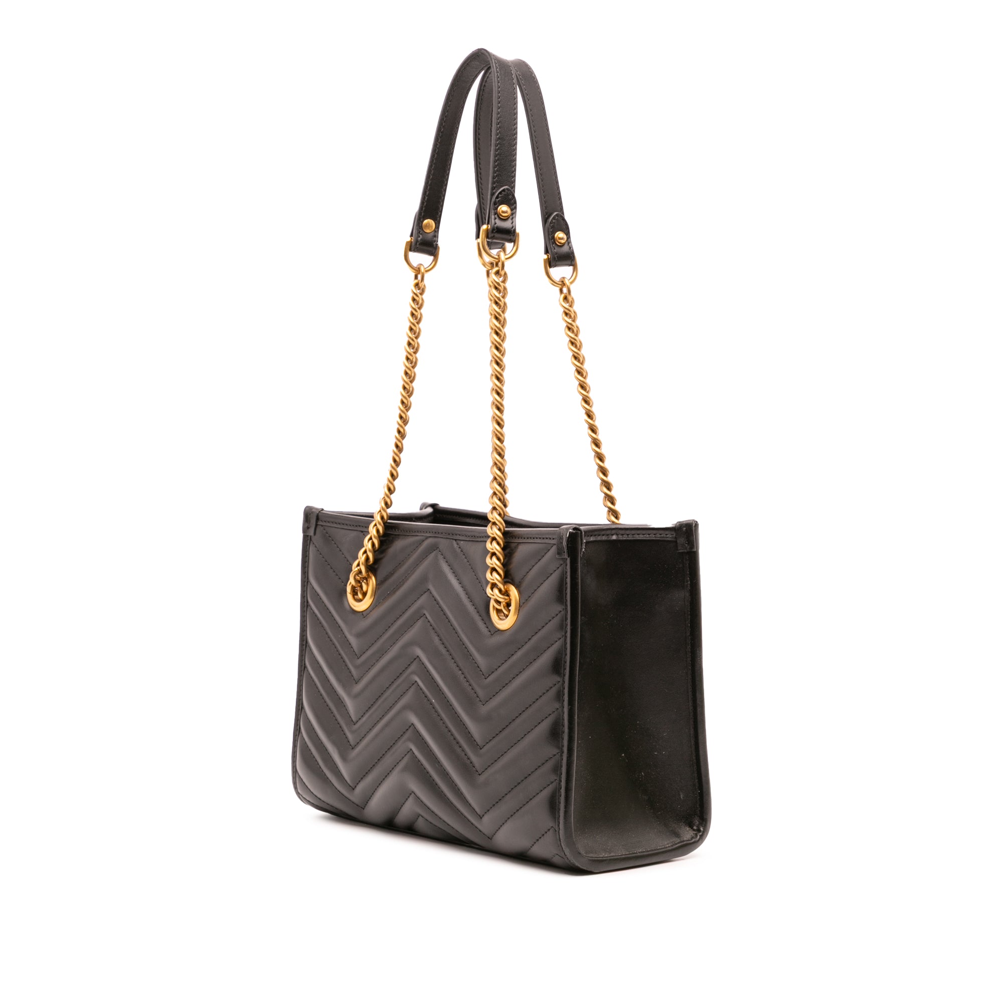 GG Marmont Matelasse Leather Tote