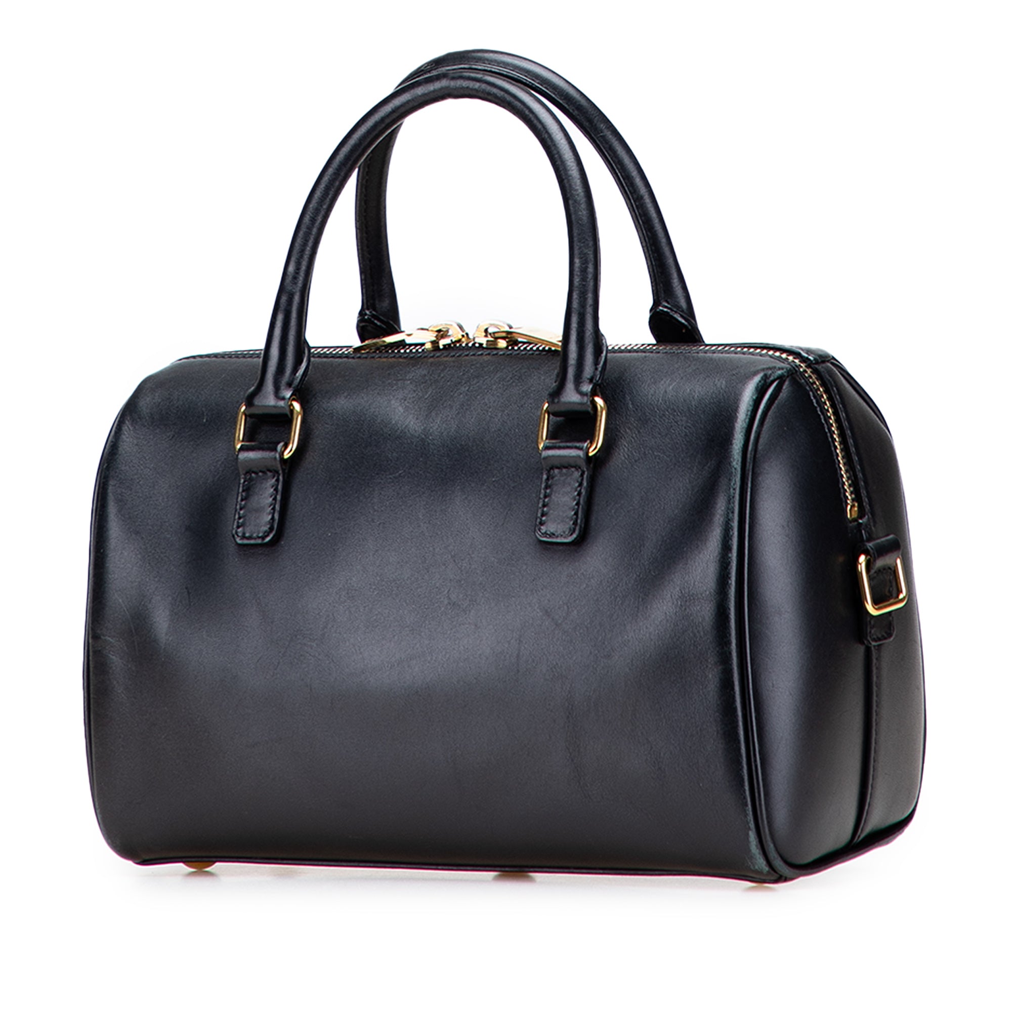 Baby Leather Classic Duffle Satchel