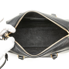 Baby Leather Classic Duffle Satchel