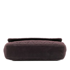 Quilted Iridescent Caviar Lady Pearly Flap