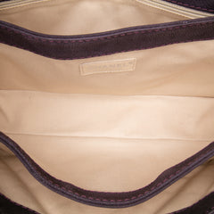 Quilted Iridescent Caviar Lady Pearly Flap