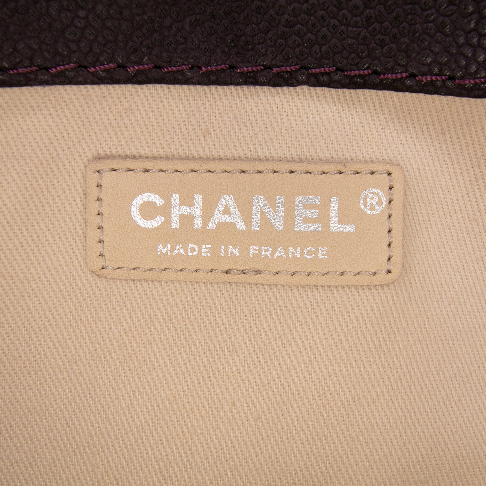 Quilted Iridescent Caviar Lady Pearly Flap