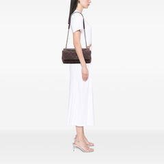 Quilted Iridescent Caviar Lady Pearly Flap