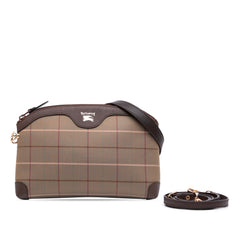 Vintage Check Canvas Satchel
