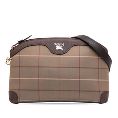 Vintage Check Canvas Satchel