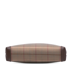 Vintage Check Canvas Satchel