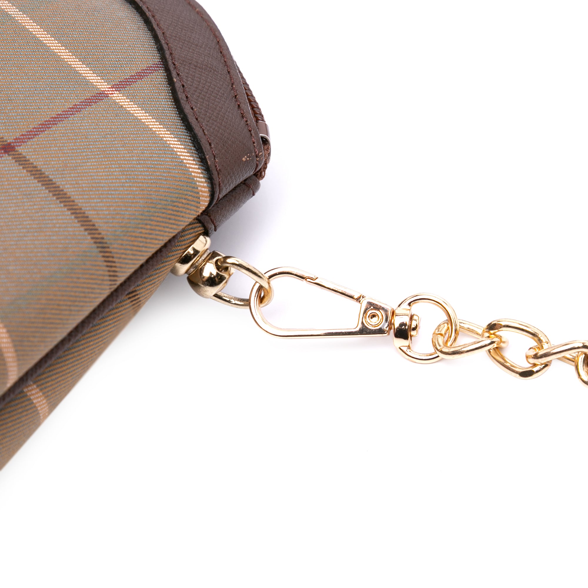 Vintage Check Canvas Satchel
