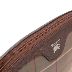 Vintage Check Canvas Satchel
