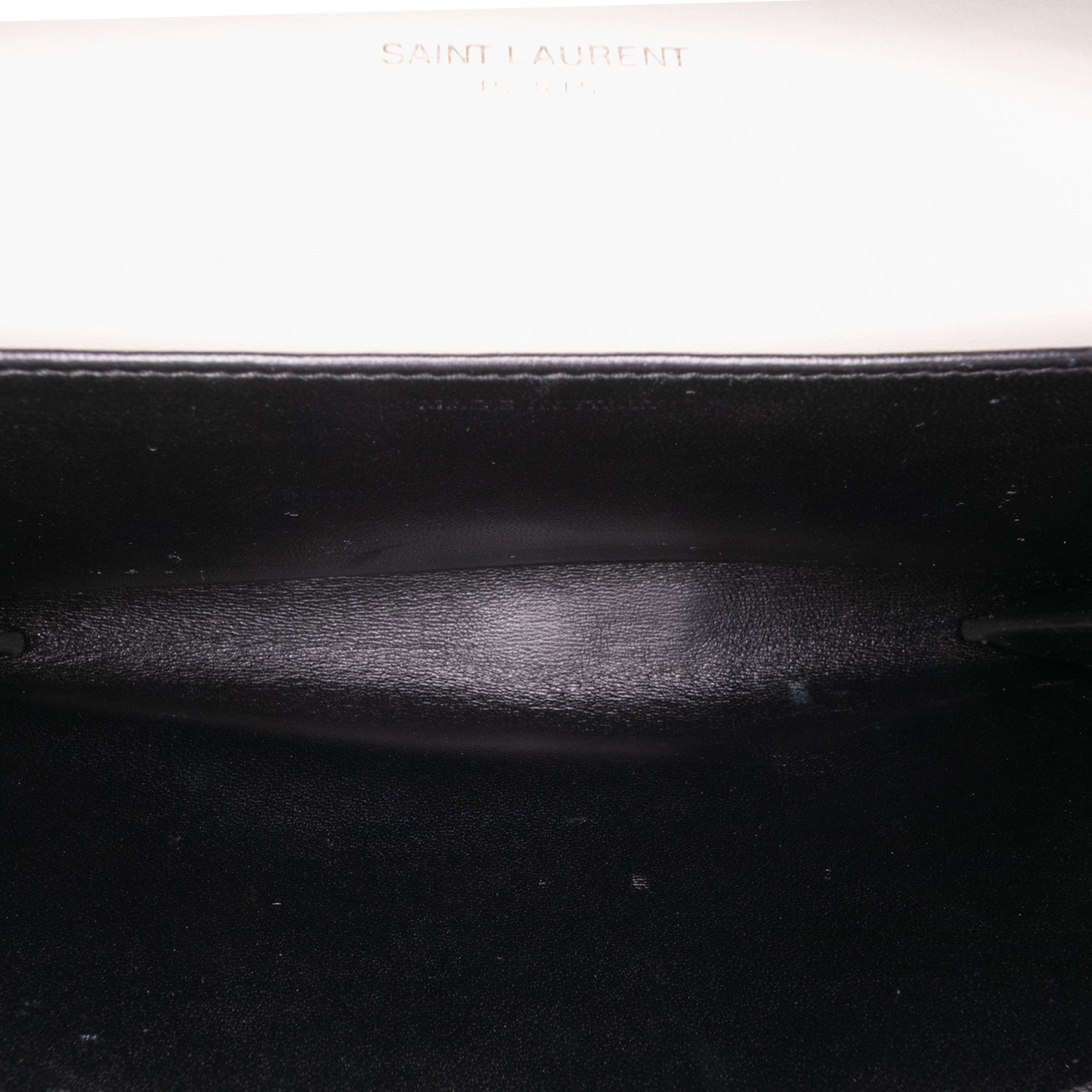 Bicolor Calfskin Uptown Chain Wallet
