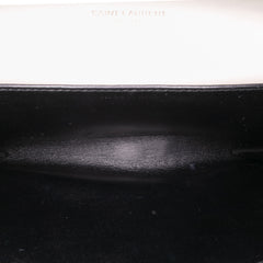 Bicolor Calfskin Uptown Chain Wallet