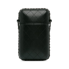 CC Quilted Lambskin Chain Around Phone Holder_2