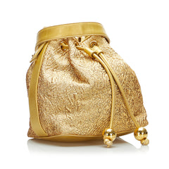 Brocade Bucket Bag