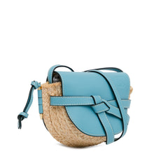 Mini Raffia Gate Crossbody