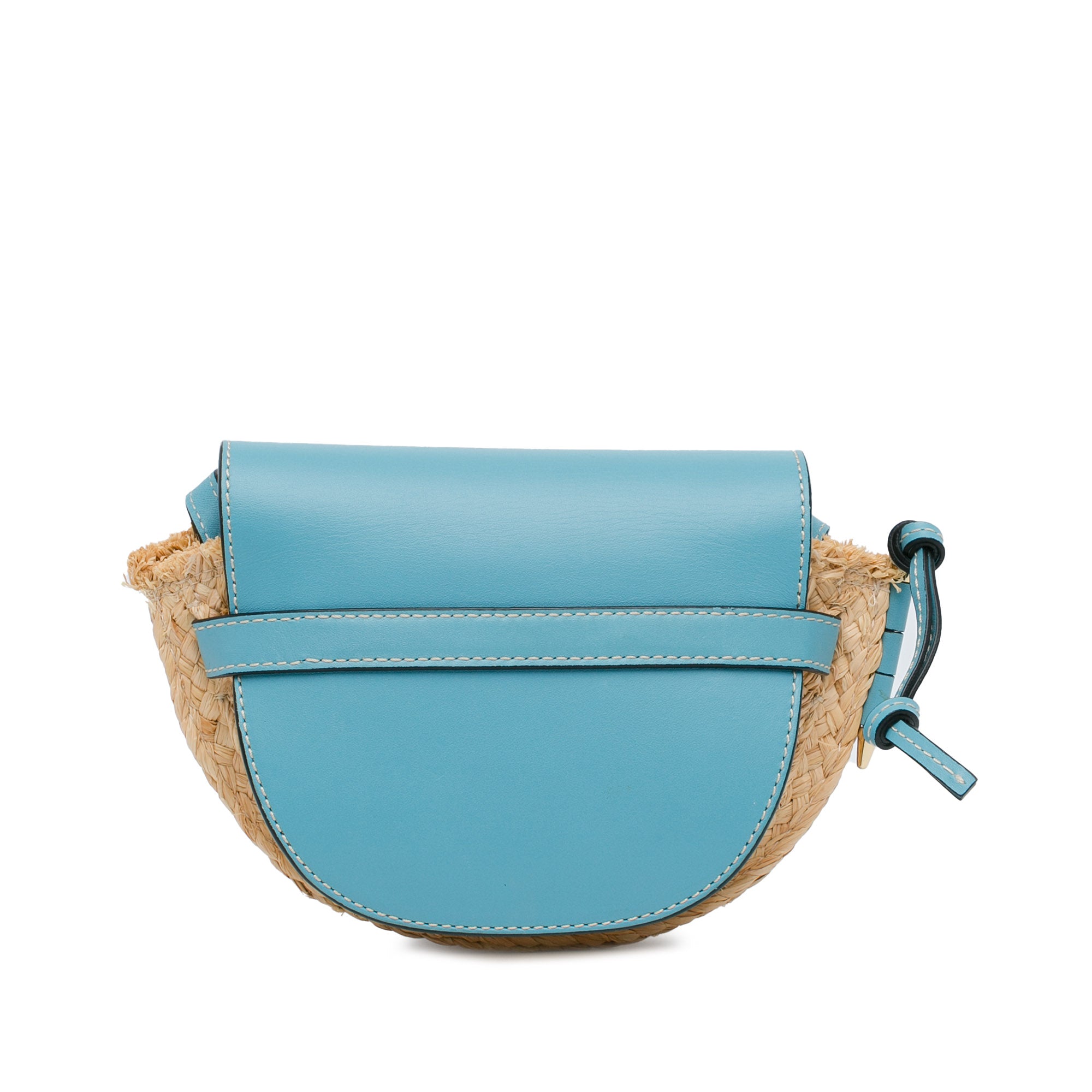 Mini Raffia Gate Crossbody