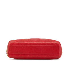 CC Quilted Caviar Chain Camera Bag