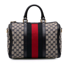 GG Canvas Web Joy Boston Bag