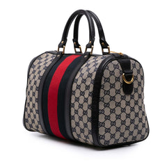 GG Canvas Web Joy Boston Bag