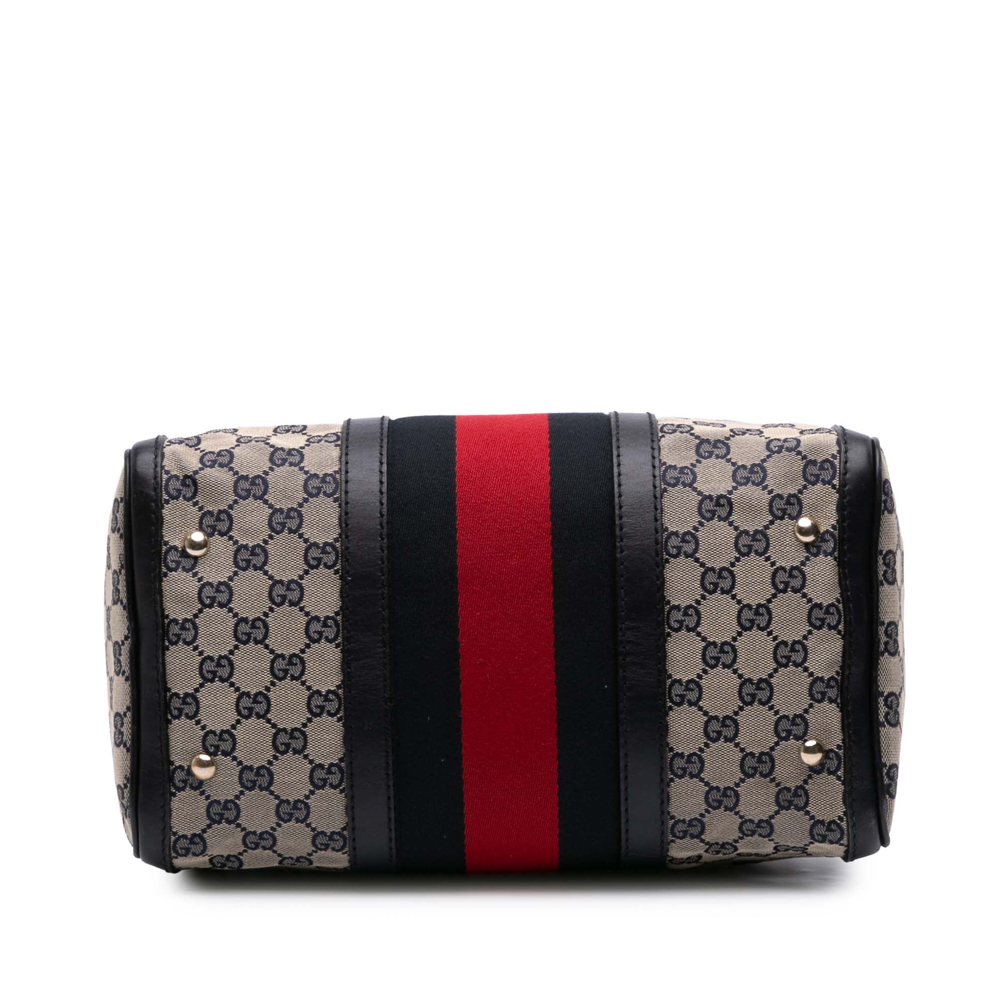 GG Canvas Web Joy Boston Bag
