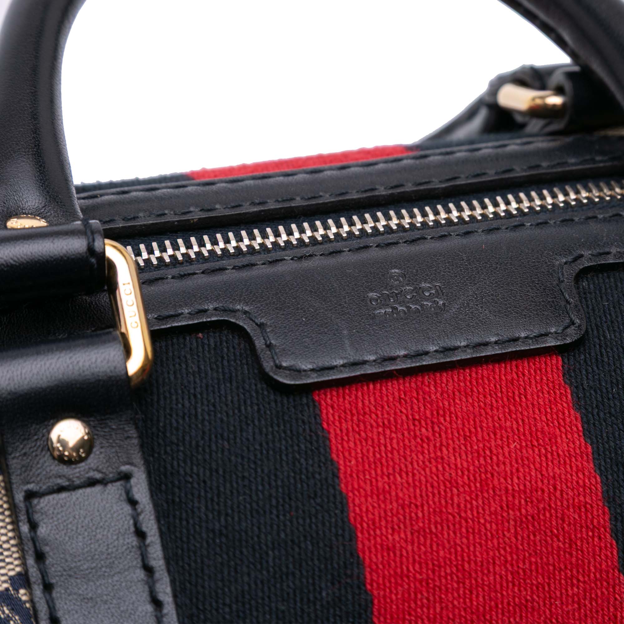 GG Canvas Web Joy Boston Bag