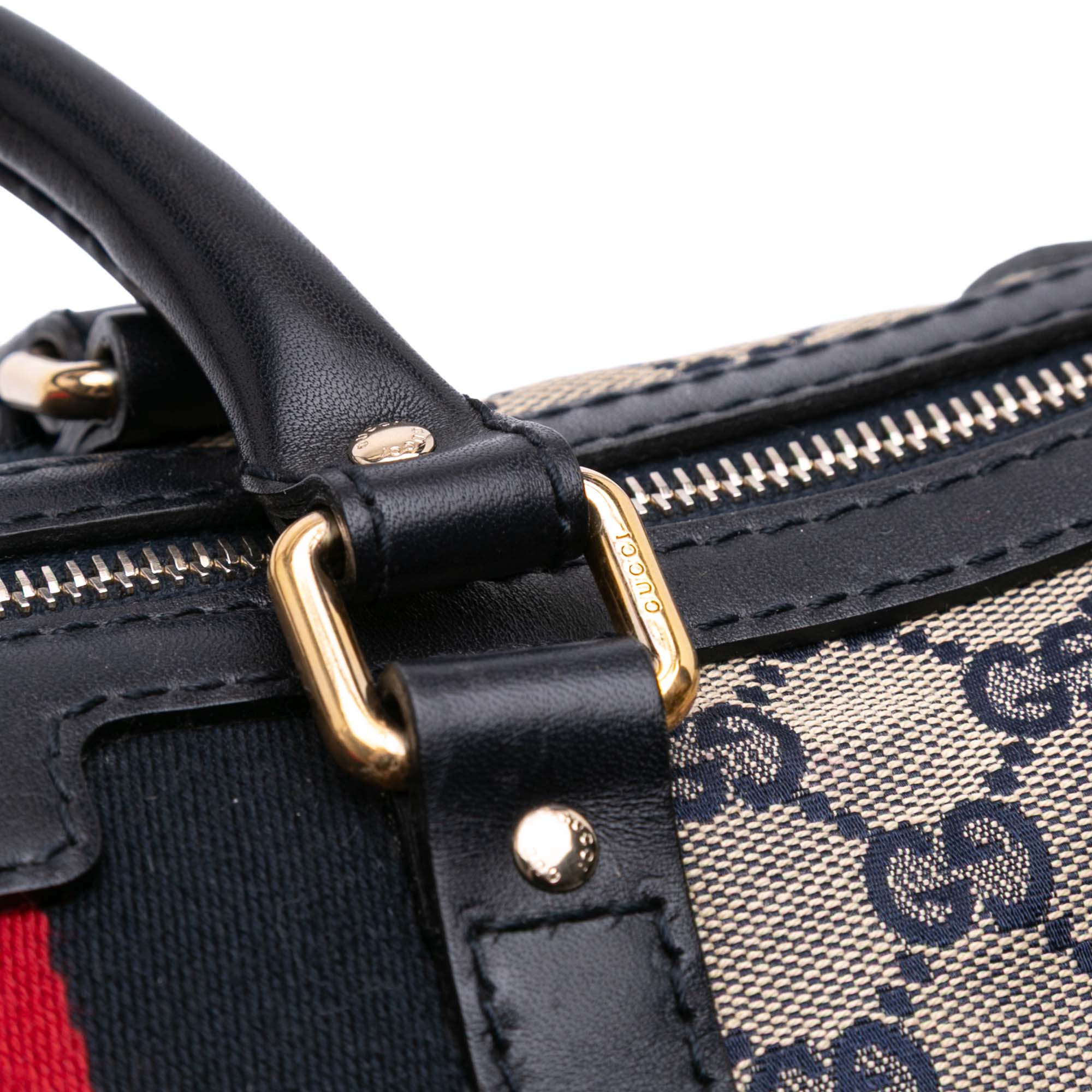 GG Canvas Web Joy Boston Bag