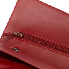 Medium Classic Lambskin Double Flap