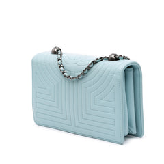 Small Quilted Calfskin Korean Garden Flap