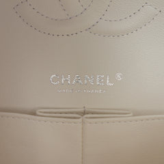 Medium Classic Chevron Tweed Floral Double Flap