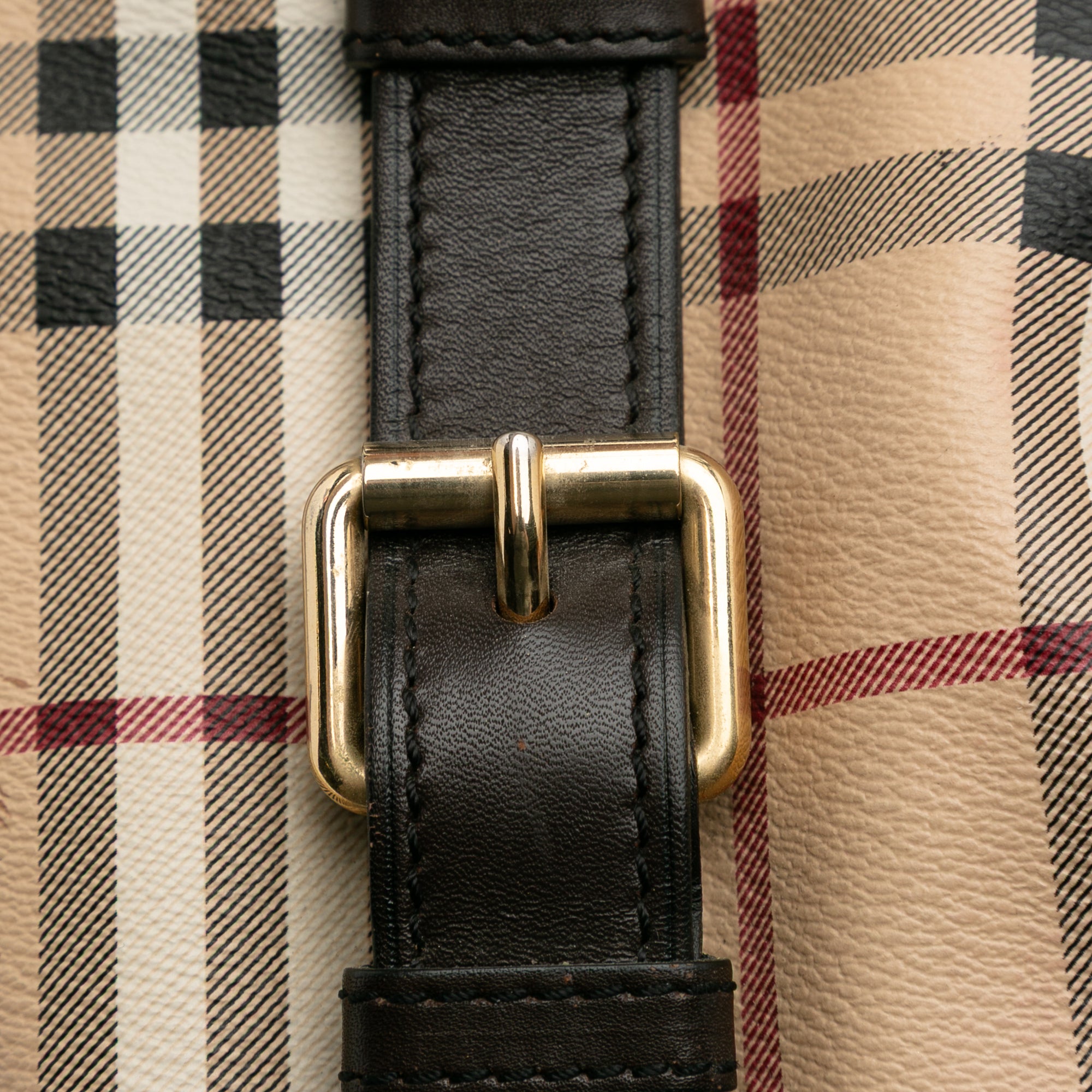 Haymarket Check Coated Canvas Satchel