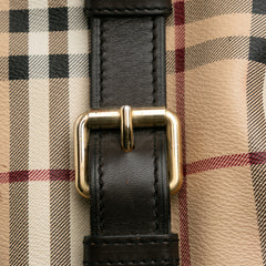 Haymarket Check Coated Canvas Satchel