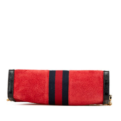Small Suede Ophidia Chain Crossbody