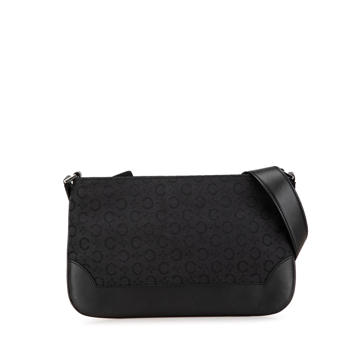 C Macadam Canvas Shoulder Bag