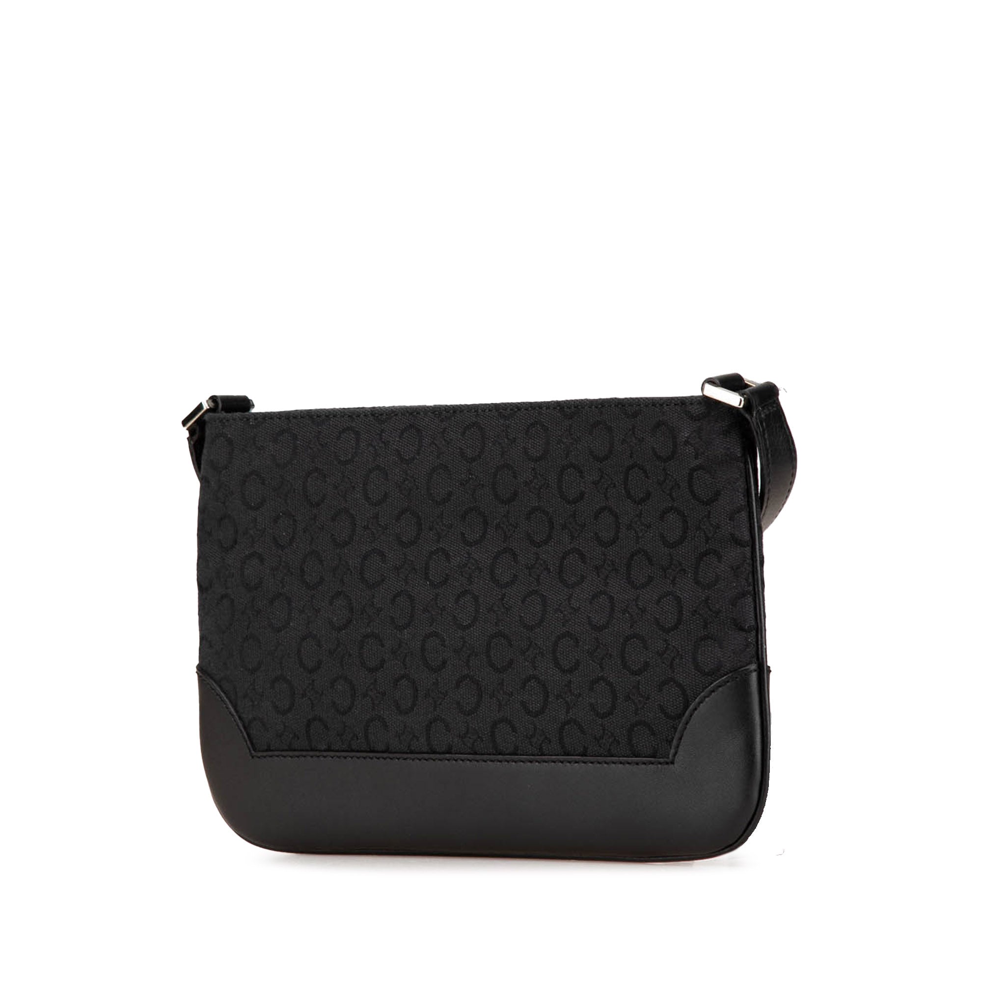 C Macadam Canvas Shoulder Bag