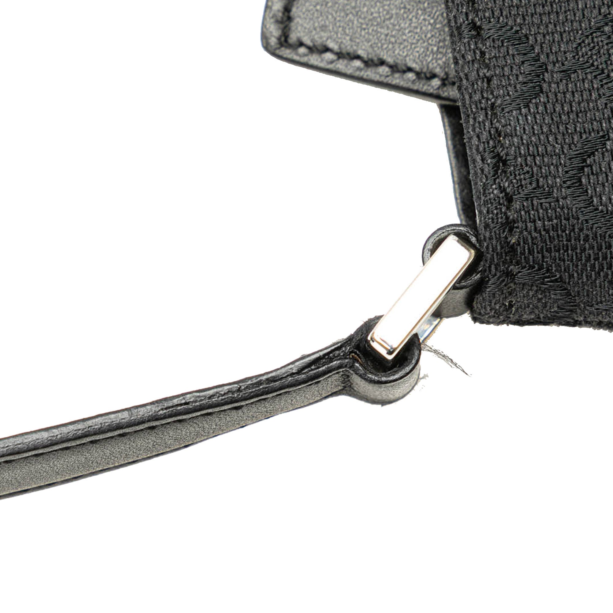 C Macadam Canvas Shoulder Bag