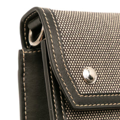 Canvas Horseferry Note Crossbody