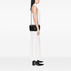 Medium GG Marmont Matelasse Leather Shoulder Bag