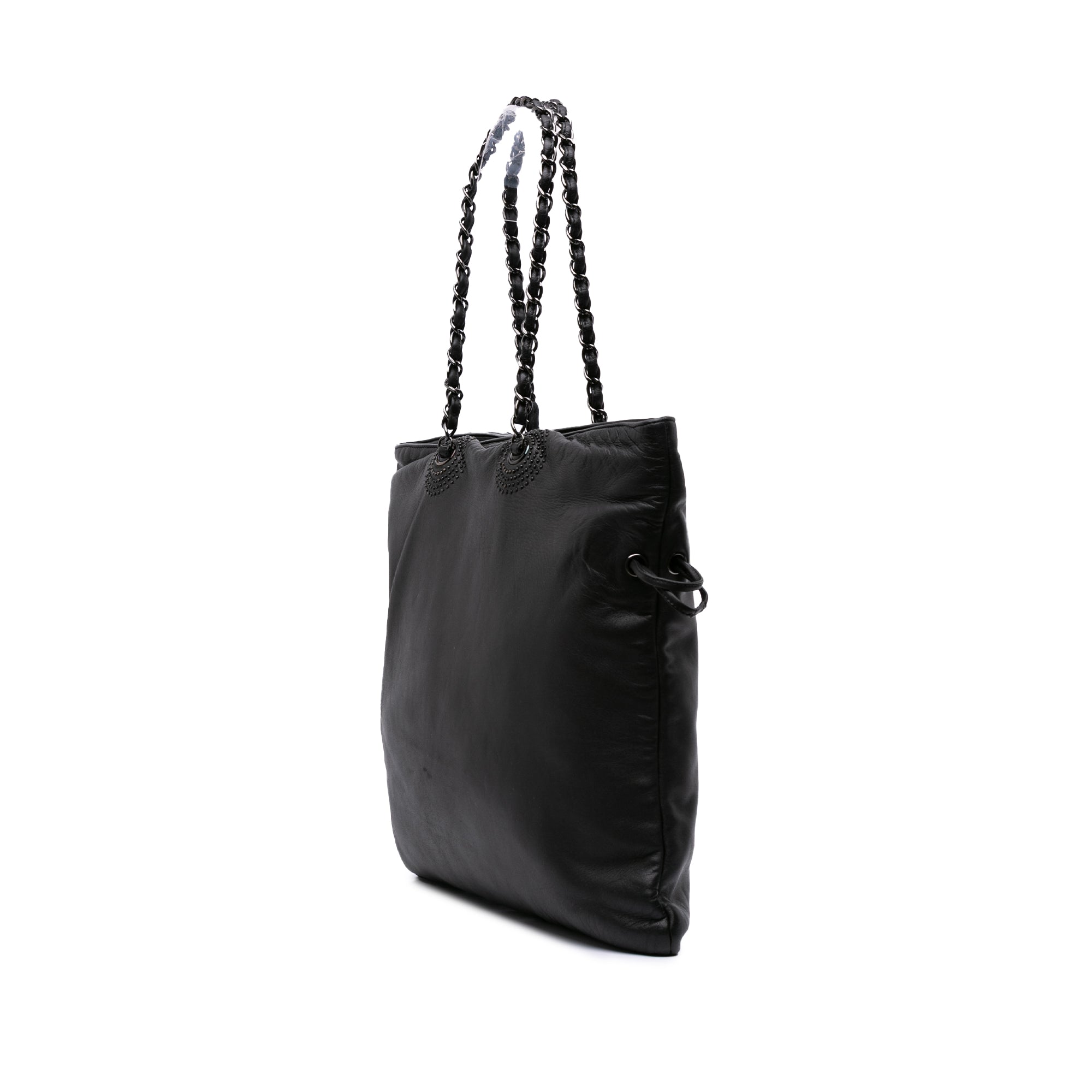 CC Lambskin Studded Bonbons Tote