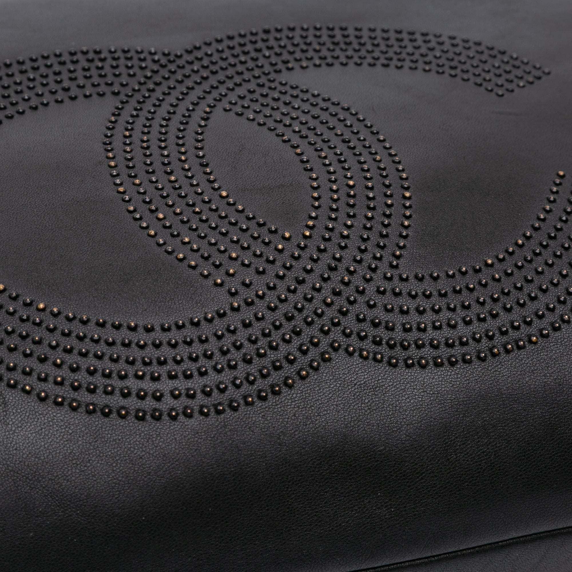 CC Lambskin Studded Bonbons Tote