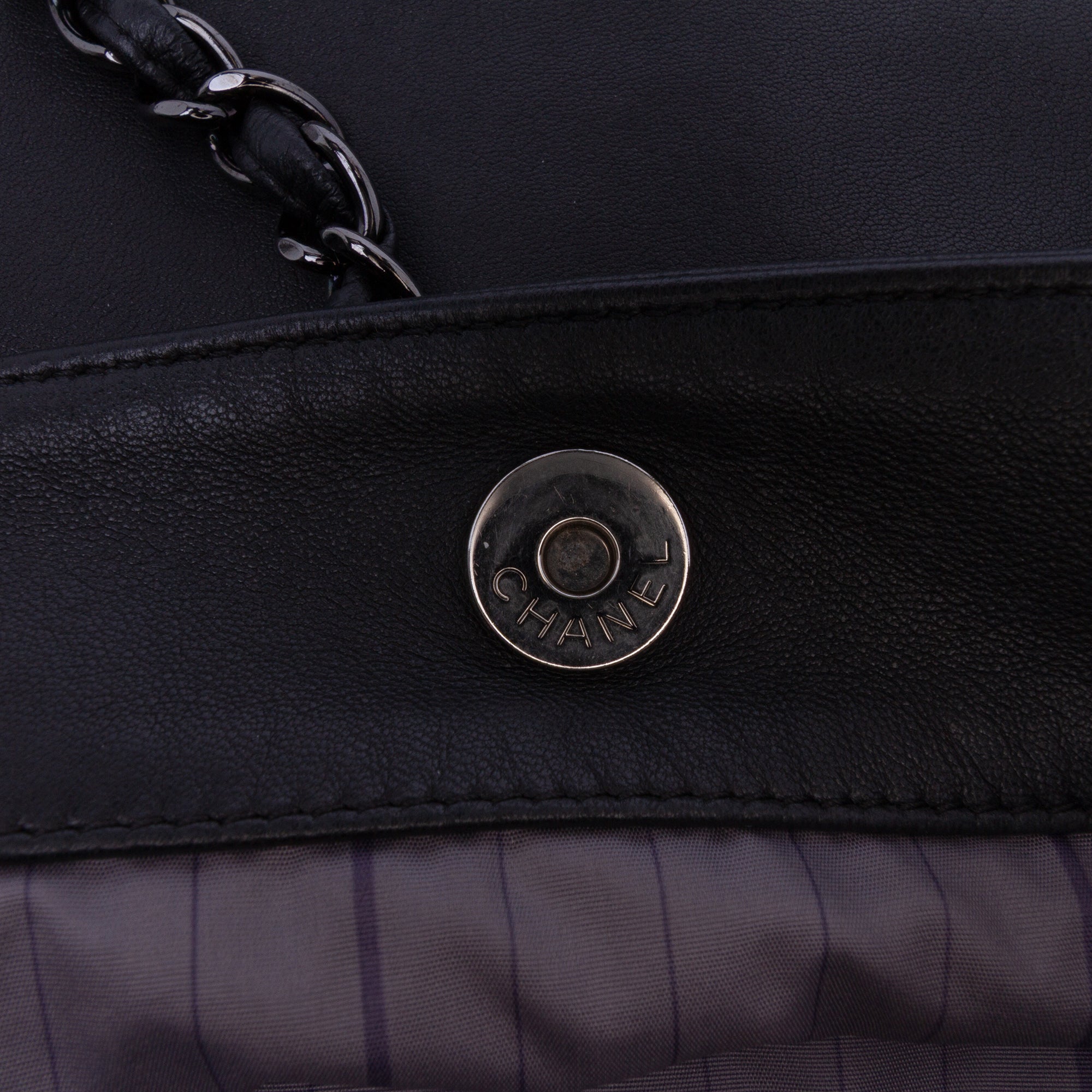 CC Lambskin Studded Bonbons Tote