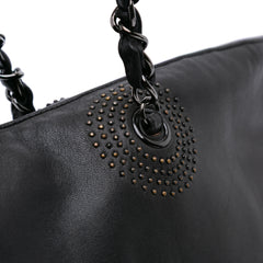 CC Lambskin Studded Bonbons Tote