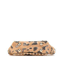 Mini Pony Hair Rockstud Satchel